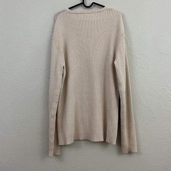 y2k dkny downtown cyber skate ribbed knit sweater - Picture 5 of 8